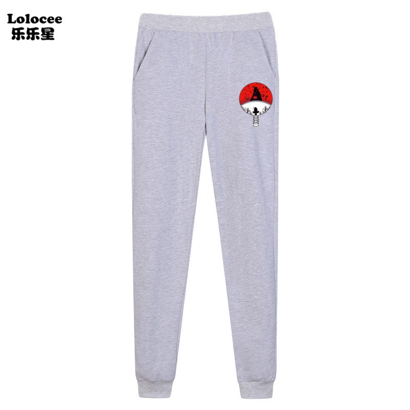 Quần Jogger Cotton In Họa Tiết Hoạt Hình Naruto Cho Bé Trai