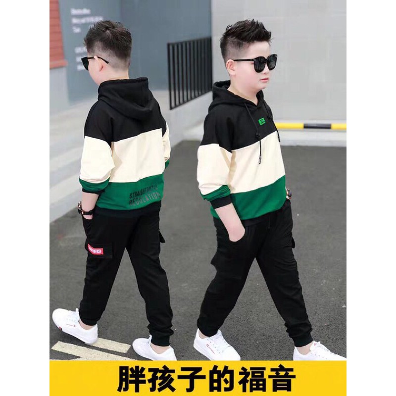 Tặng mũ từ 3 bộ. Sét thu đông size 26-50kg. Mã H25-H26, Chất liệu da cá dày dặn