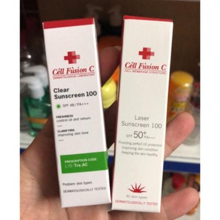 Kem chống nắng cell fusion c sunscreen mini 10ml duongnguyenlan doanhcb