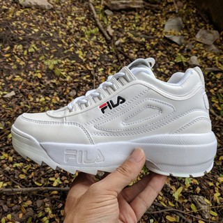 [KÈM HỘP CARTON] Giày Fila Disruptor II màu trắng