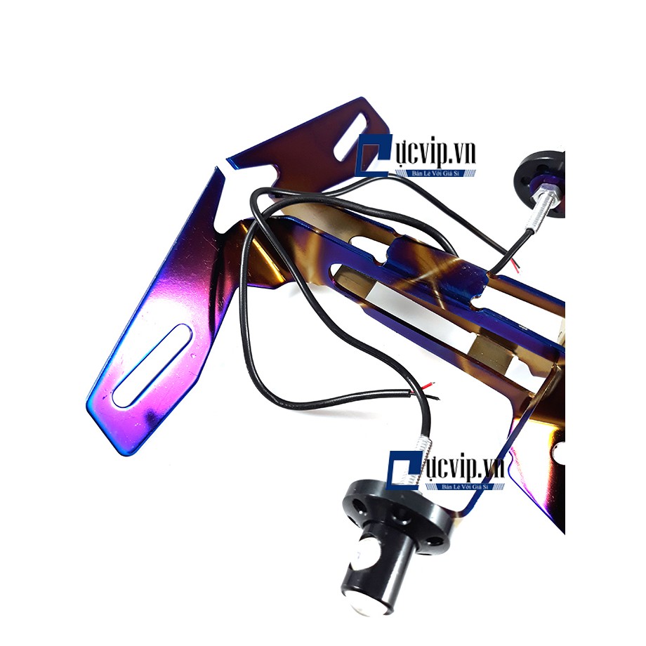 01403 Pat Gắn Bảng Số Titan Kèm Đèn Xi Nhan Exciter 150