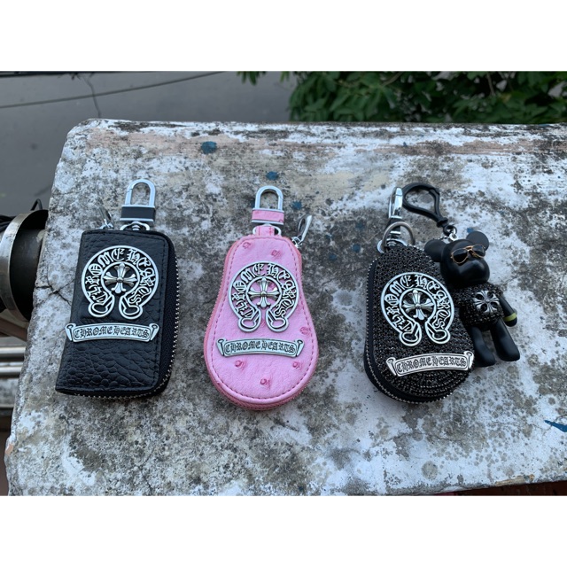 Móc ví keychain/móc khoá Chrome Hearts