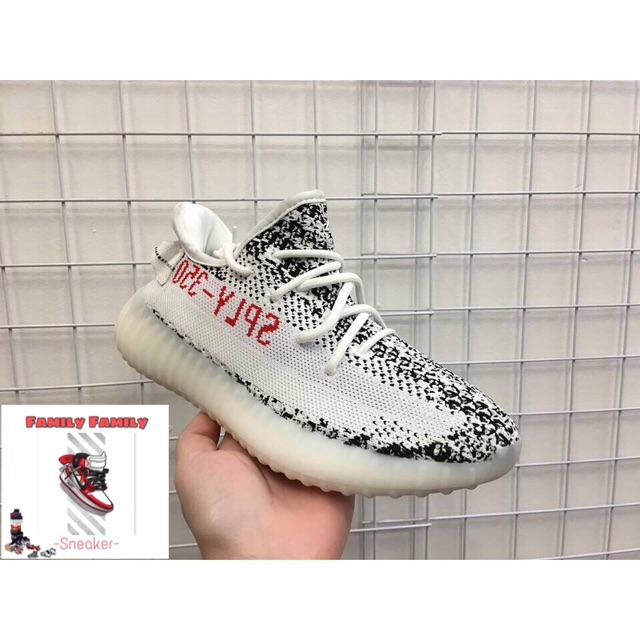 (ẢNH THẬT) YEEZY 350 V2 ZEBRA