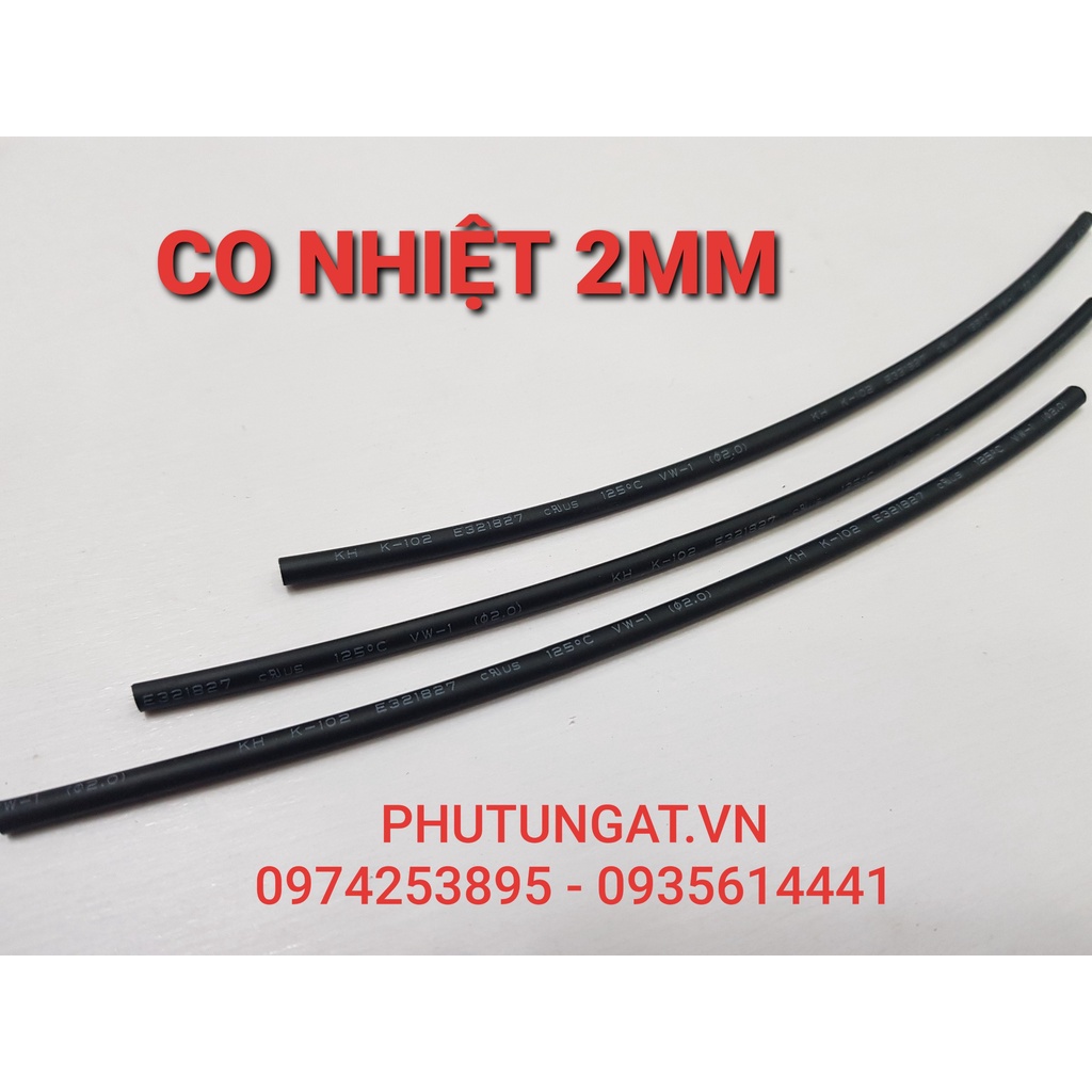 Gen co nhiệt 2mm