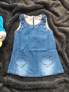 Đầm Denim cho bé gái