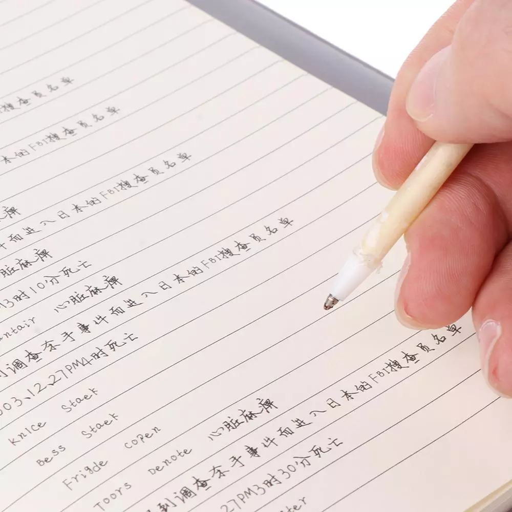 Sổ Tay Bìa Da In Hình Hoạt Hình Death Note