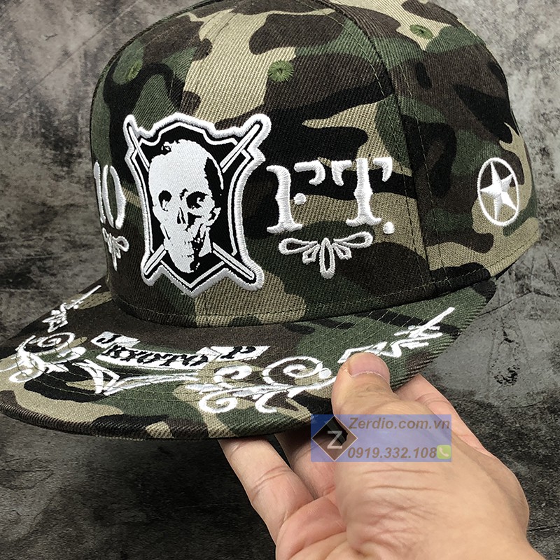 Nón hiphop Snapback rằn ri đẹp cho cả nam và nữ