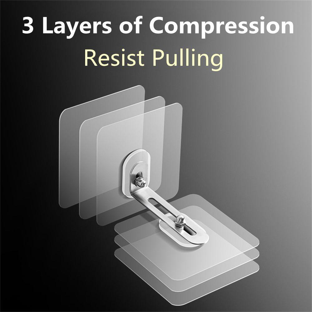 Giá Đỡ Cố Định Đồ Nội Thất Dán Tường Chống Rơi Tiện Dụng