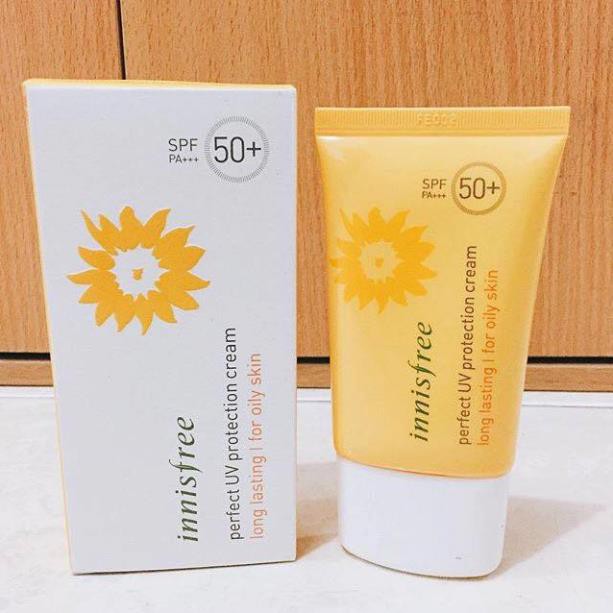 Kem Chống Nắng Innisfree Perfect Uv Protection Cream Long Lasting SPF50+/ PA+++ (50ml) – For Dry Skin