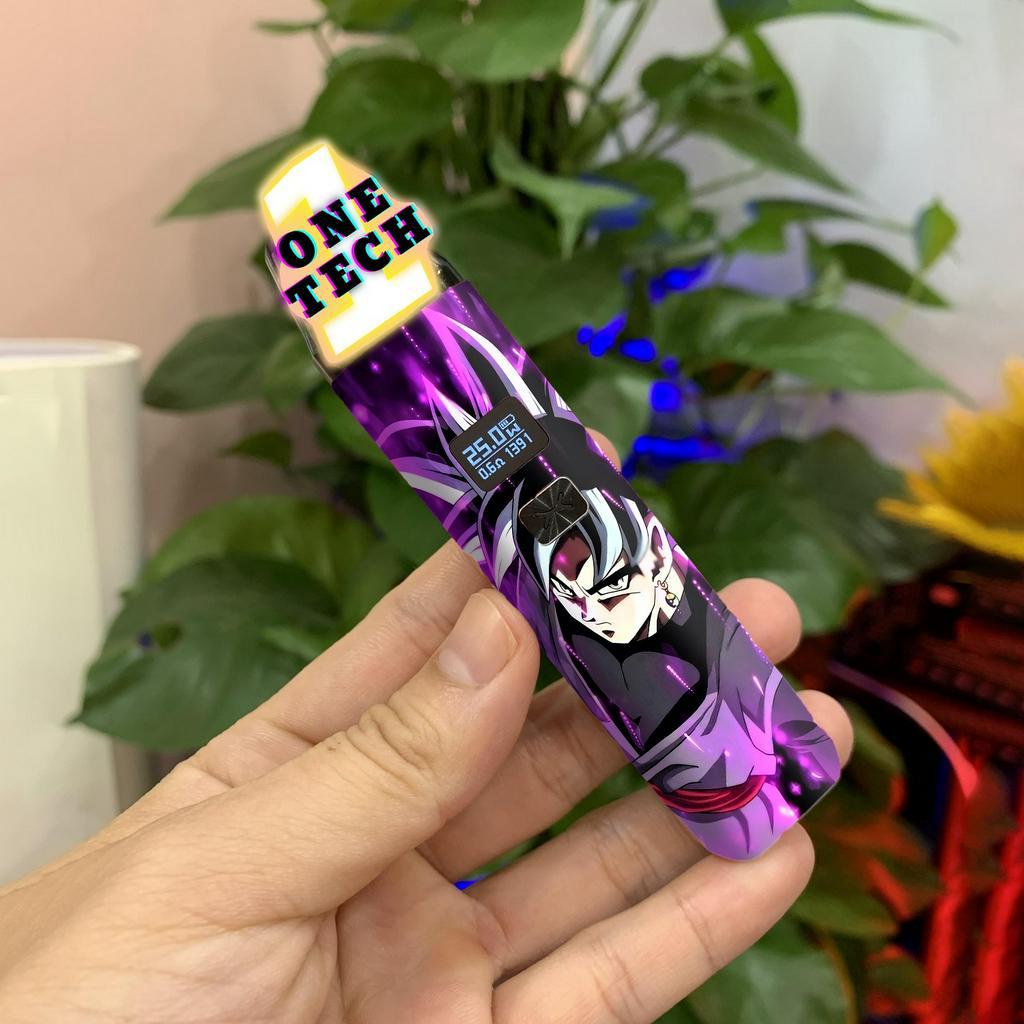 Miếng dán Skin Super Goku cho X.lim V2, rill X, SE, Favostix, Feelin, Flexus, Gotex, Ursa Nano, Origin Mini, Wenax