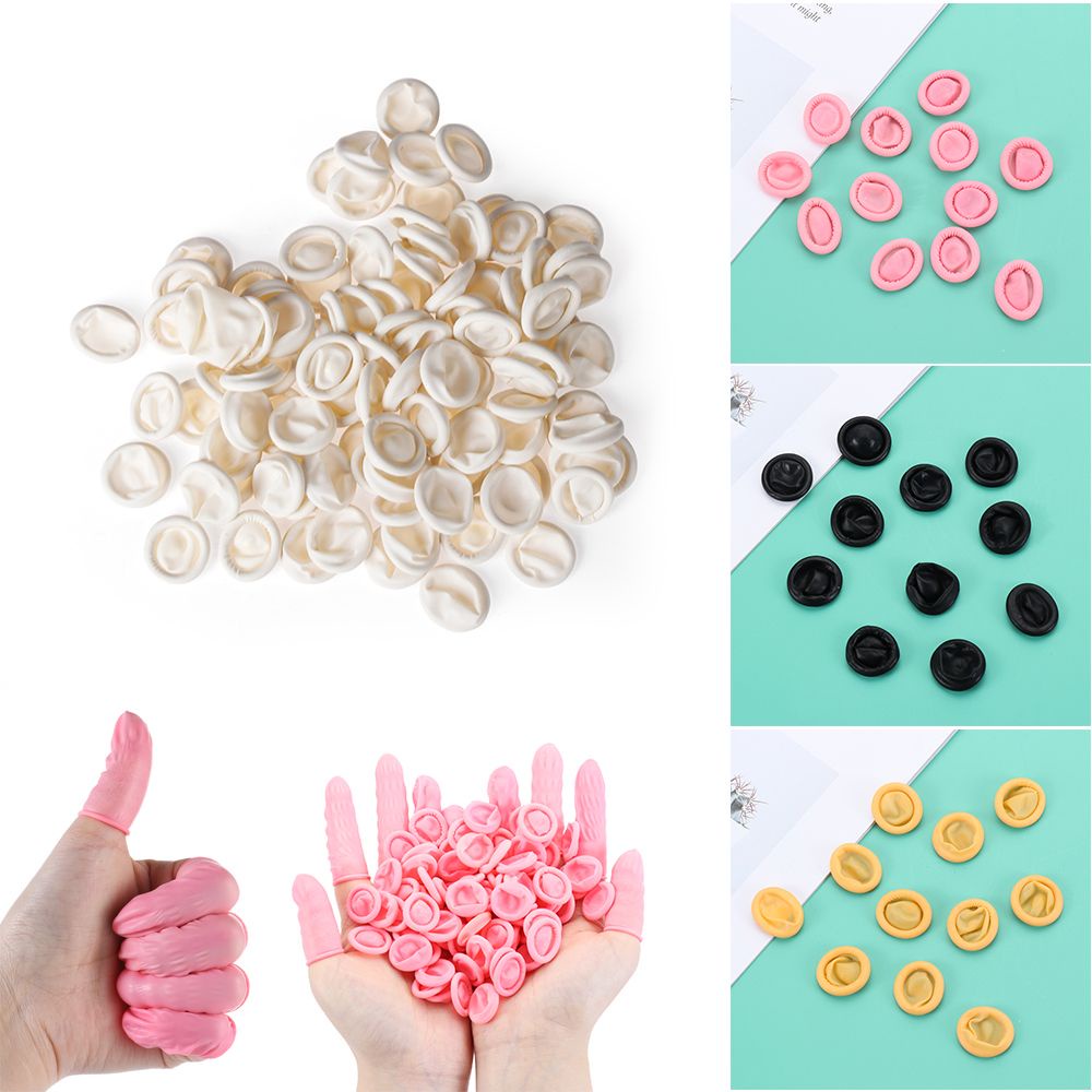 100/300 Găng ngón tay chống tĩnh điện bằng cao su tự nhiên