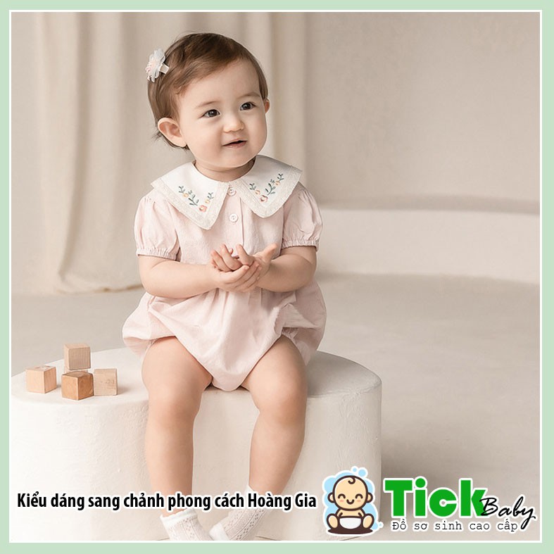 Bộ Liền Thân Bé Gái, Bộ Body Bé Gái Phong Cách, Thời Trang Phong Cao Cấp