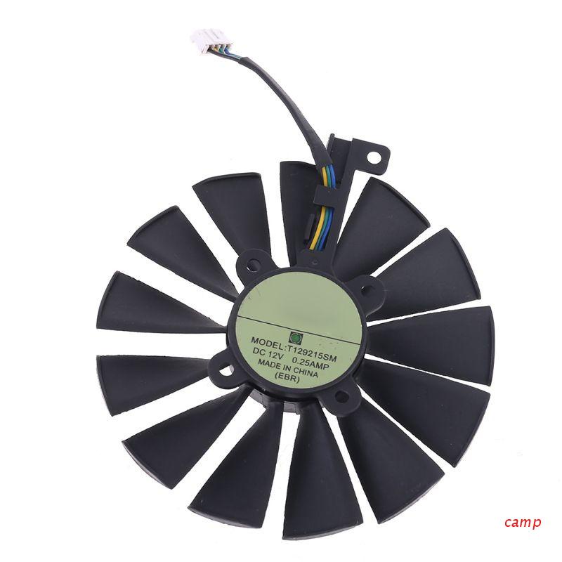 Quạt tản nhiệt T129215SM 12V 0.25AMP 95mm VGA cho ASUS STRIX RX470 RX570 RX580 4G 4PIN