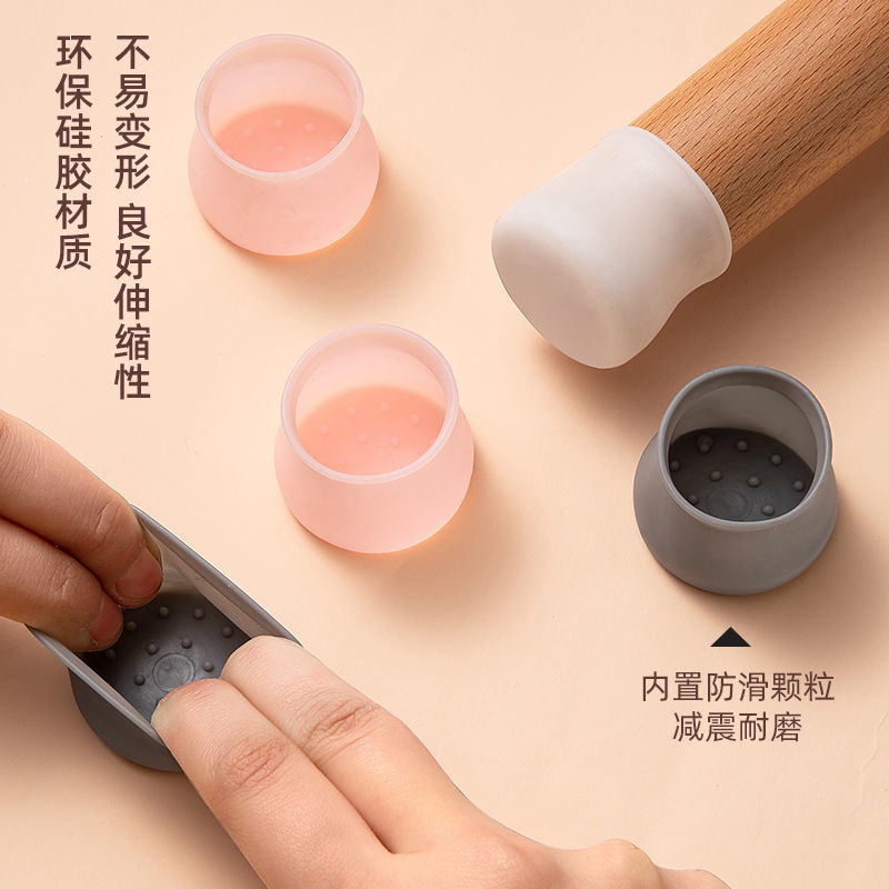 Bọc Chân Bàn Ghế Bằng Silicone Chống Trượt Tiện Dụng