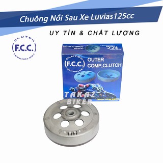 A2 [ Luvias125 ] Chuông nồi FCC dùng cho xe tay ga Yamaha Luvias 125 hãng FCC
