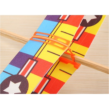 Máy Bay Dây Thun Cao Cấp 2 Tầng Cánh, Đồ Chơi Vận Động Ngoài Trời Cho Bé 02093