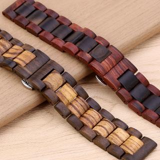 Dây Đồng Hồ Bằng Gỗ Đàn Hương 20mm22mm Thông Dụng Cho Huawei gt watch2 Samsung S3 watch46MM Huami Honor