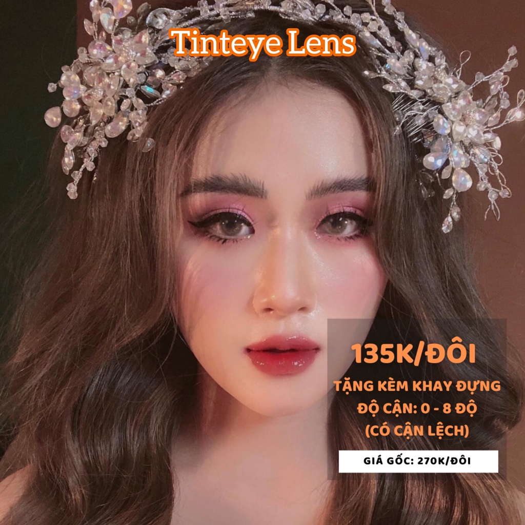 [Off 50%: 135K/Đôi] BST 4 mẫu lens Tinteye nổi bật dành riêng cho cô dâu từ 0-8 độ