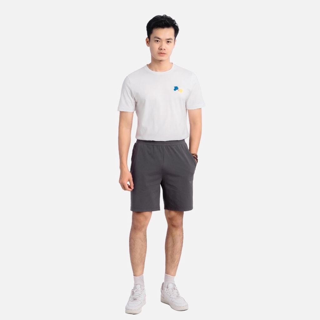 Áo thun ngắn cộc tay nam CIZA basic cổ tròn phong cách trẻ trung vải cotton thấm hút nhanh size S M L XL ATNS24