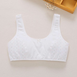 Áo Lót Lá Bé Gái, Dây Lớn, Chất Cotton