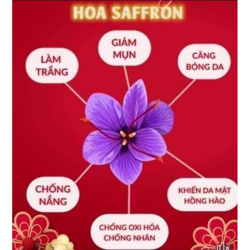 Nhụy hoa nghệ tây Bahraman Saffron Super Negin  Iran - 1gram