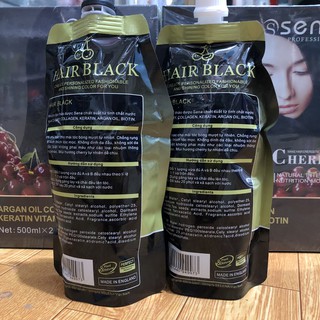 nhuộm phủ bạc đen selena 500ML X2