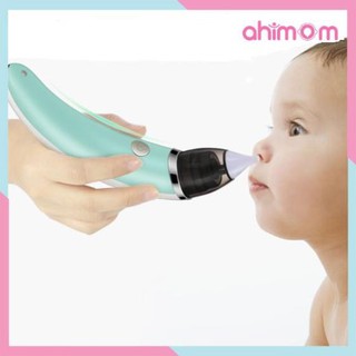 Máy hút mũi cầm tay - máy hút mũi điện tử mini đầu Silicon siêu mềm cho bé