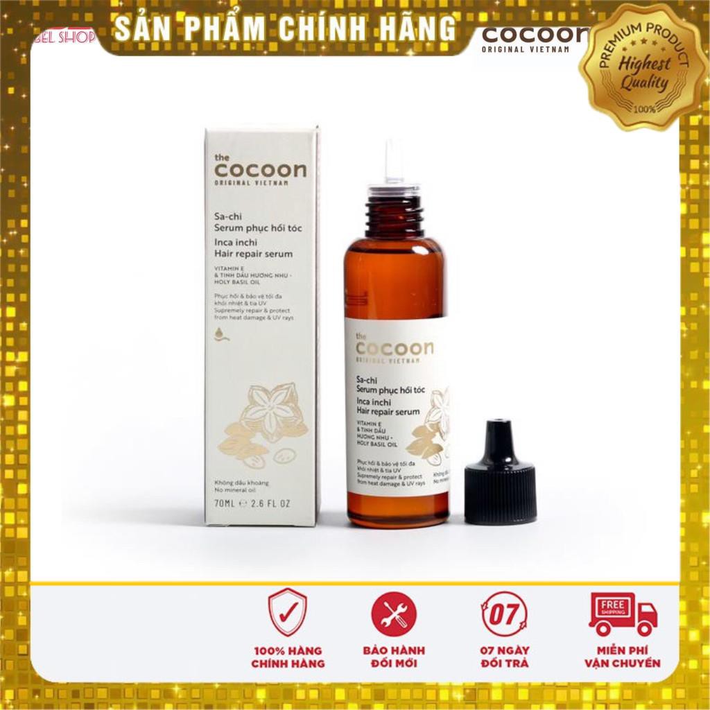 Tinh Chất Phục Hồi Tóc Cocoon Sa-chiInca Inchi Hair Repair Serum 70ml