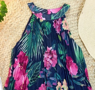 Maxi Dập Li Họa Tiết