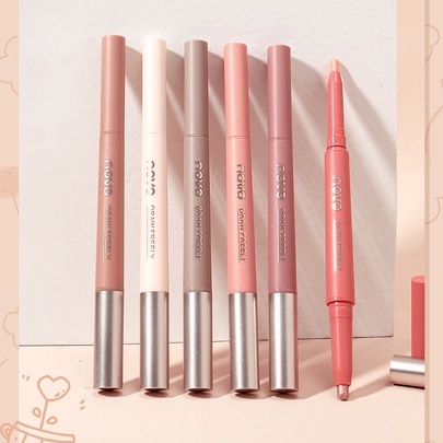 Bút nhũ mắt Novo 2 đầu Star Eyes Clever Lying Silkworm