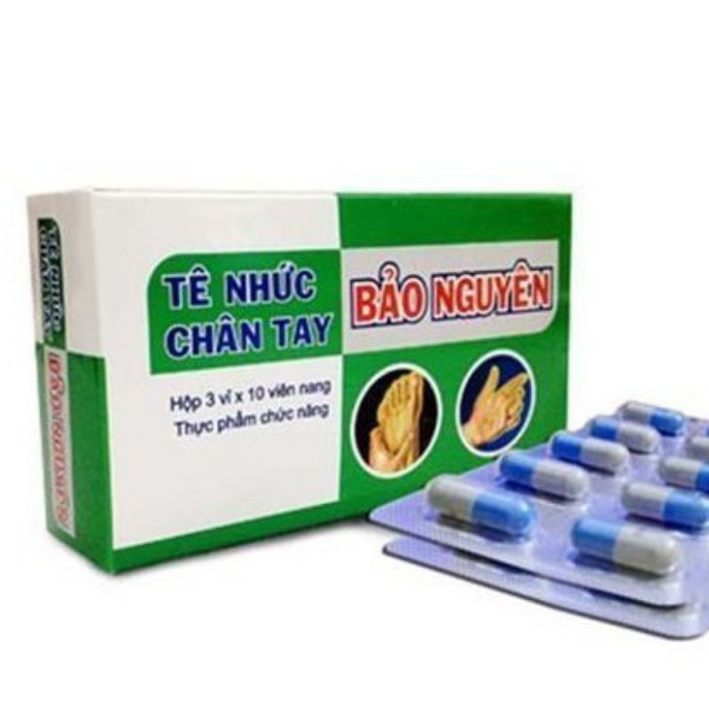 Tê nhức chân tay Bảo Nguyên hộp 30 viên