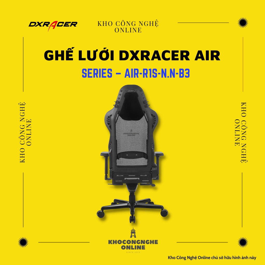 Ghế lưới DXRacer AIR series – AIR-R1S-N.N-B3 (AIR/D7200/N)