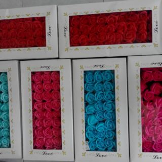 50 đầu bông hồng sáp 120k