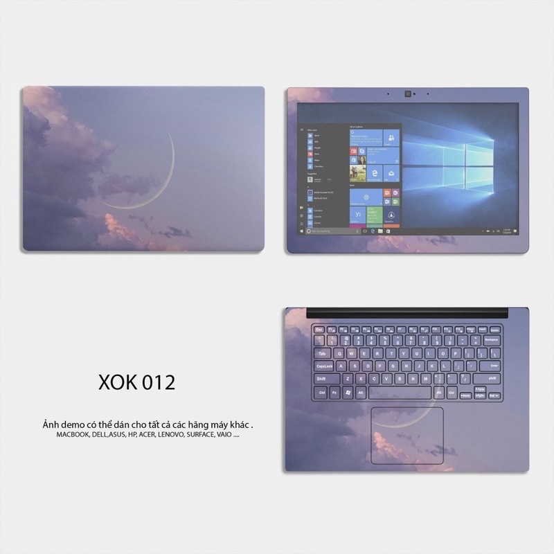 Skin laptop - Skin bảo vệ laptop - Dành cho tất cả các dòng máy