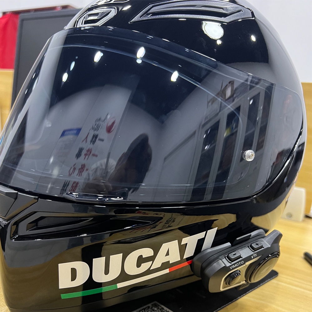 Miếng Dán Trang Trí Mũ Bảo Hiểm / Xe Máy Ducati Bằng Chất Liệu Vinyl