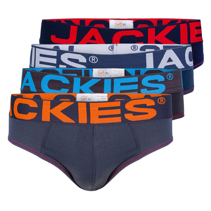 Combo 4 quần lót nam Jackies 333 lưng lớn
