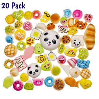 Combo 30 squishy siêu đẹp không trùng mẫu