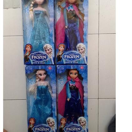 Búp Bê Barbie Hình Công Chúa Elsa Và Anna Trong Phim Frozen