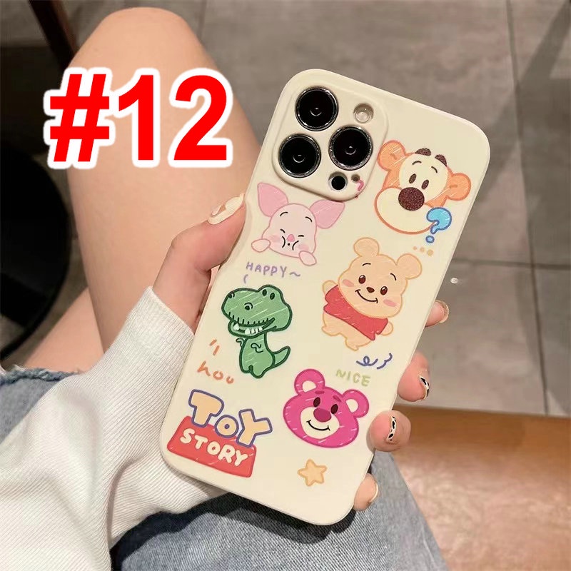 Realme C53 C55 C35 C21 C17 C15 C12 C21Y C25Y C31 C33 C20 C11 2021 C1 C25 C25S 7i 9i 9 Pro+ 8 Pro Narzo 20 30A 50A Prime 4G 5G Cartoon Cute Toy Story Winnie the Pooh Bear Silicone Soft Phone Back Case Cover MDD 11