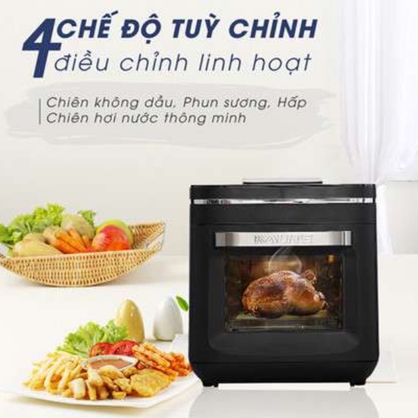 [Mã ELMALL10 giảm 10% đơn 500K] Nồi Chiên Hơi Nước Kalite Steam X - Hàng Chính Hãng