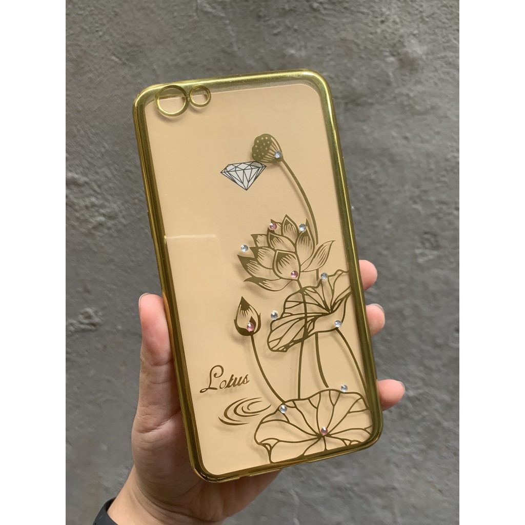 SALE Ốp lưng dẻo VIỀN ĐÍNH ĐÁ HÌNH HOA SAMSUNG A7 2018 S7 C9 A9 PRO A750 A7 2018 NOKIA 5.1 / 5 oppo a59 f1s