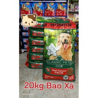 20kg Bao Xá Classic Pet Adult - Thức ăn chó trưởng thành