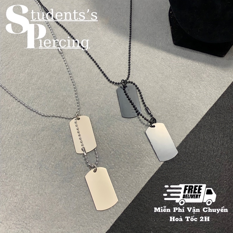 [NOW SHIP] Bộ Vòng Cổ thẻ Bài Cá Tính