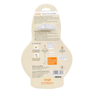 Bình uống nước Wesser 260ml Nano Silver