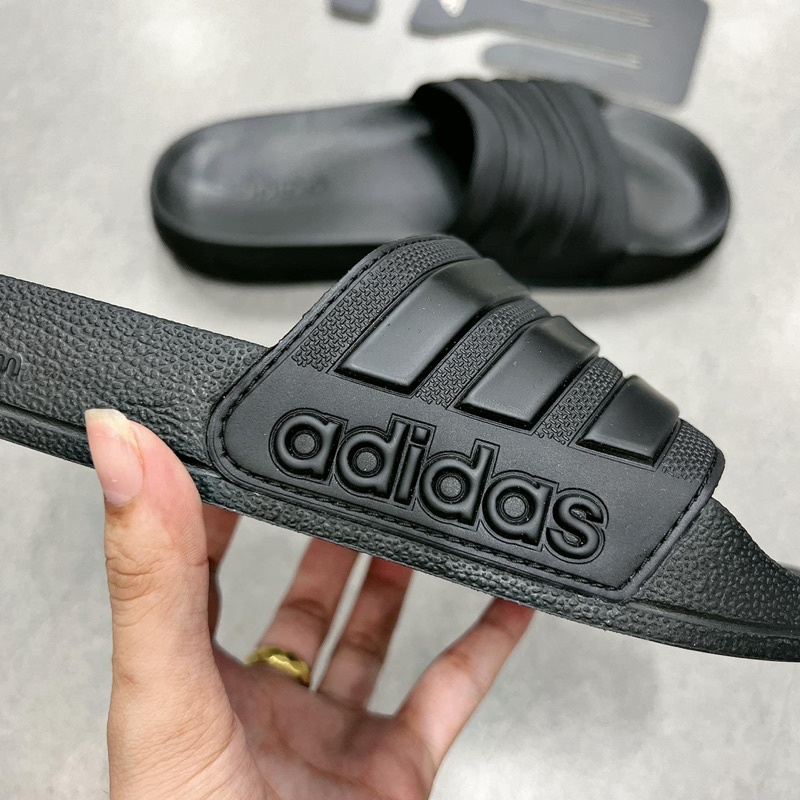 DÉP ADIDAS ADILETTE SHOWER ALL BLACK - ĐI NƯỚC THOẢI MÁI - GZ1013