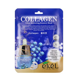 10 miếng mặt nạ Collagen Ekel