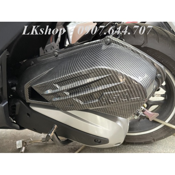 Ốp lọc gió, Ốp tản nhiệt, Ốp che pô cho xe Honda PCX 160