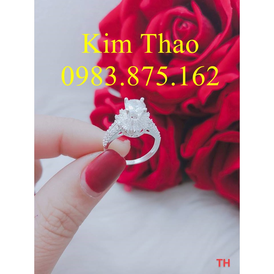 Nhẫn nữ bạc ta 925 cao cấp
