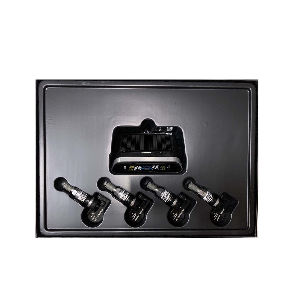 Cảm biến áp suất lốp van trong Steel Mate T606  - Kết Nối Không Dây - Màn Hình Hiển Thị Thông Số Lốp - BH 12 Tháng