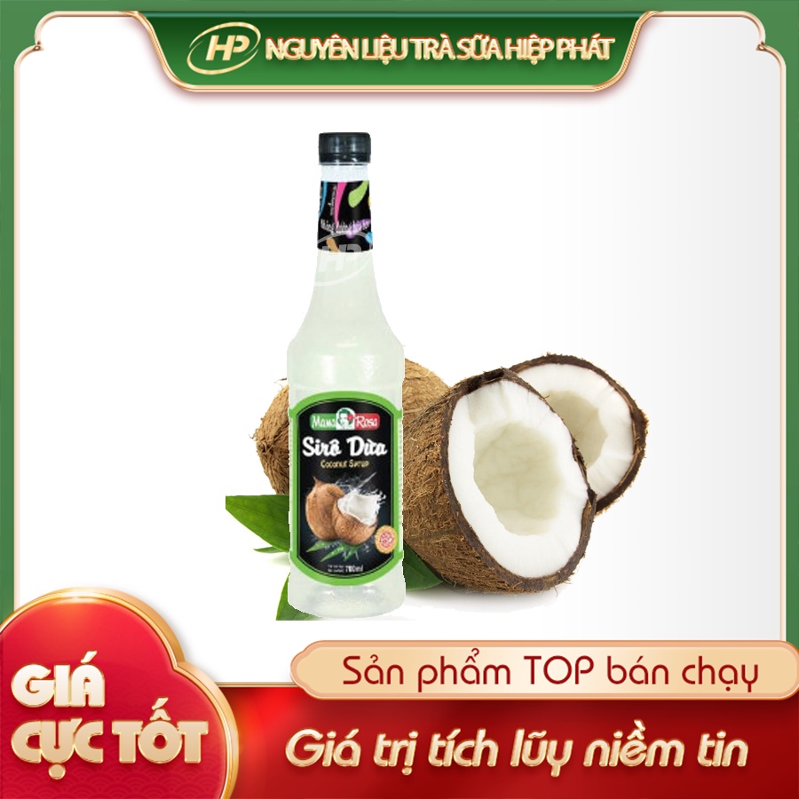 Syrup dừa MAMAROSA Golden Farm - 700ml [GIÁ TỐT] -  SP010563 - Nguyên liệu pha chế trà sữa HIỆP PHÁT